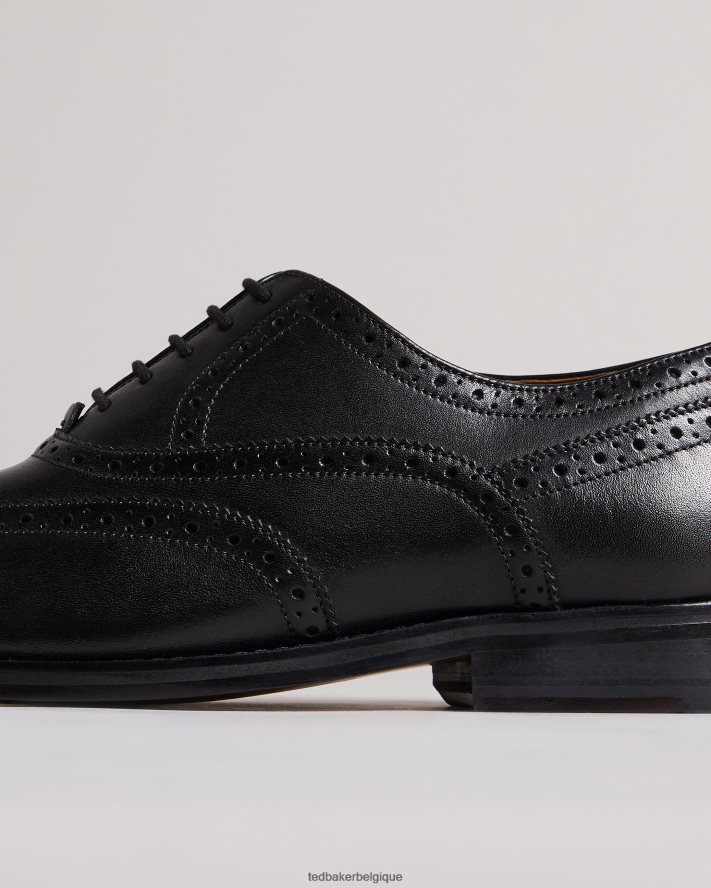 être Ted Baker Hommes amaiss chaussures richelieu en cuir formelles noir FR8J421857 chaussures