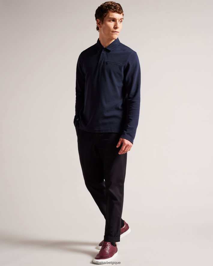 être Ted Baker Hommes chaussures richelieu hybrides en cuir bruni Dentton sang de bœuf FR8J421876 chaussures