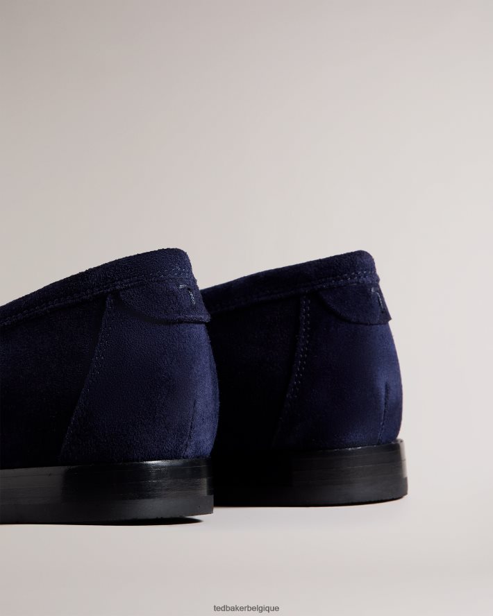 être Ted Baker Hommes adlerrs mocassins en daim marine FR8J421840 chaussures