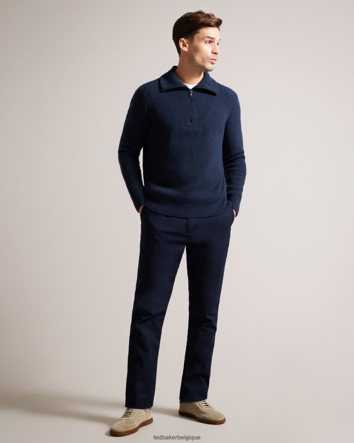 être Ted Baker Hommes baskets basses en daim evrens vert clair FR8J421823 chaussures