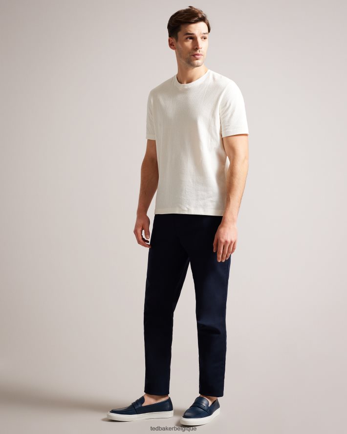 être Ted Baker Hommes baskets et mocassins en cuir hecter hybrides marine FR8J421870 chaussures