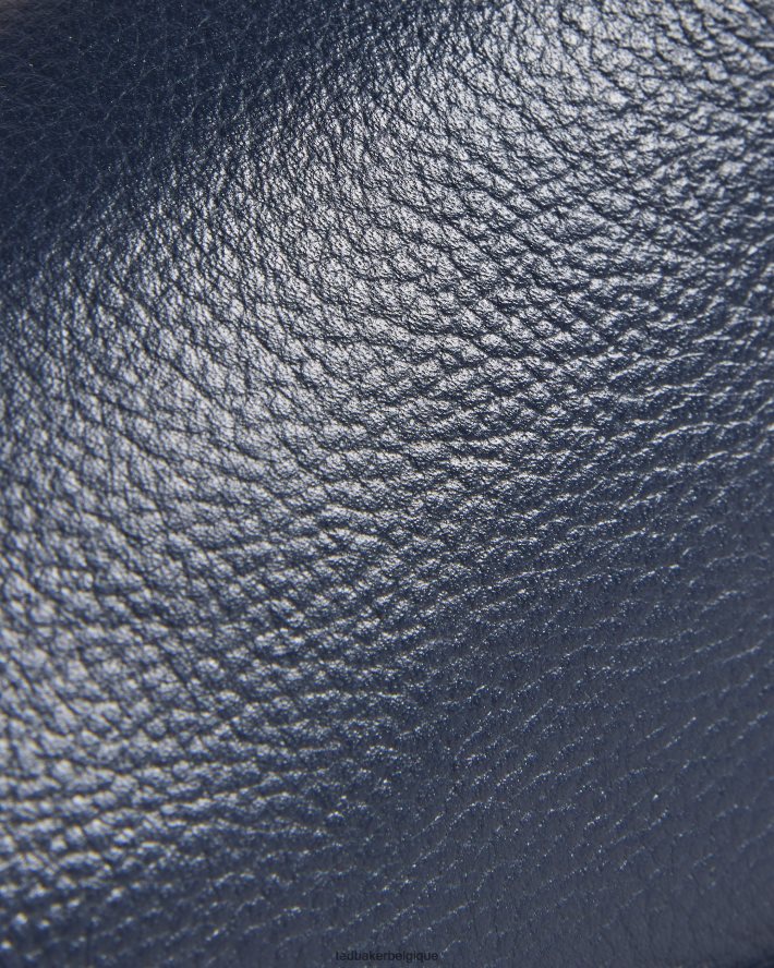 être Ted Baker Hommes pantoufles mules en cuir ardin marine FR8J421967 chaussures