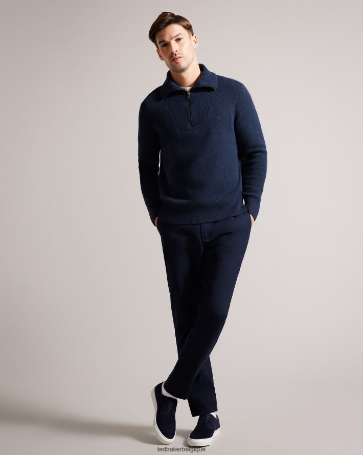 être Ted Baker Hommes chaussures hybrides en daim kantens marine FR8J421854 chaussures