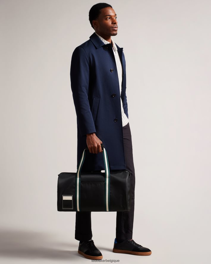 être Ted Baker Hommes fourre-tout sport rétro en sergé matique noir FR8J421773 Sacs