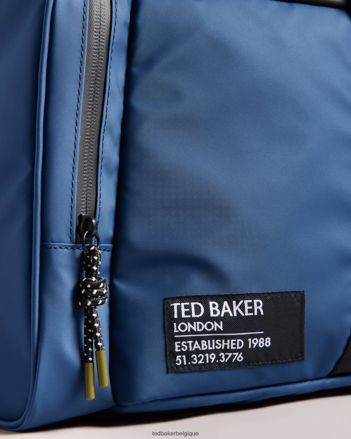 être Ted Baker Hommes sac fourre-tout caoutchouté hyke marine FR8J421762 Sacs