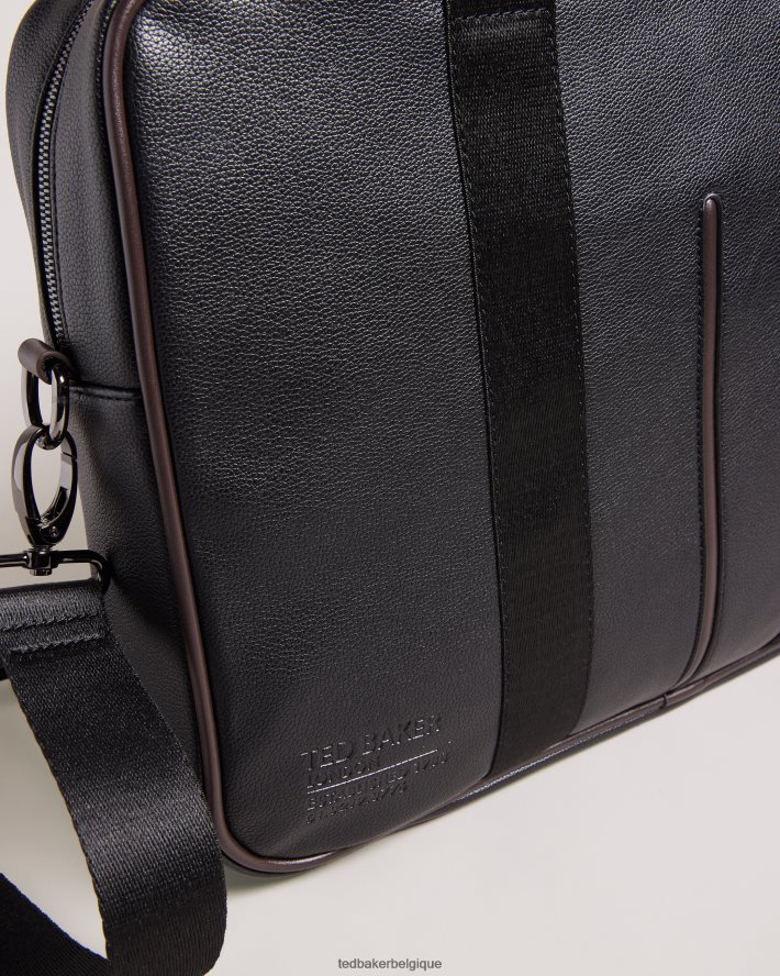 être Ted Baker Hommes sac porte-documents joshey en similicuir noir FR8J421745 Sacs