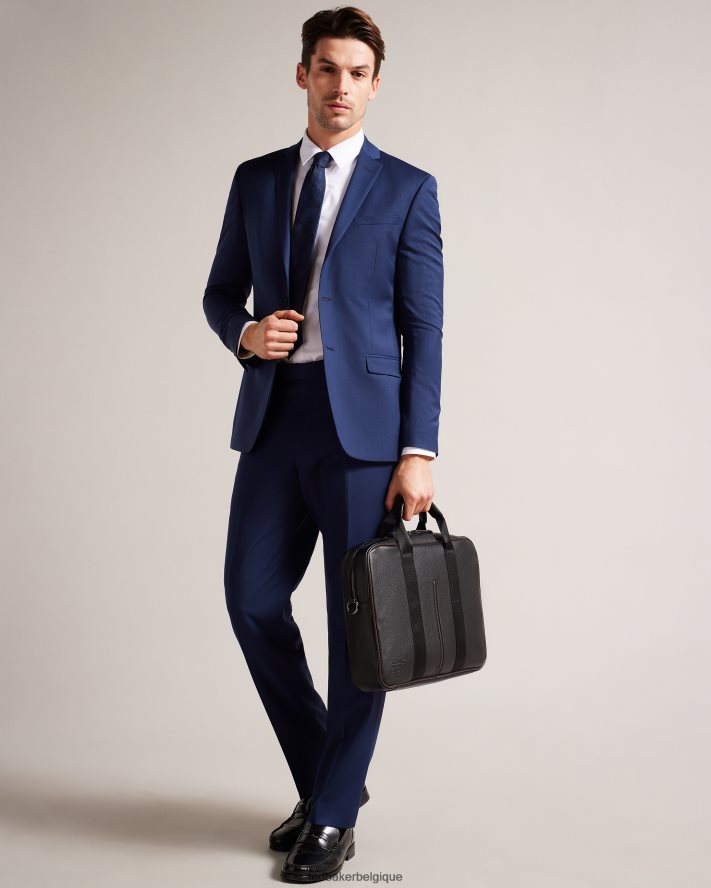 être Ted Baker Hommes sac porte-documents joshey en similicuir noir FR8J421745 Sacs