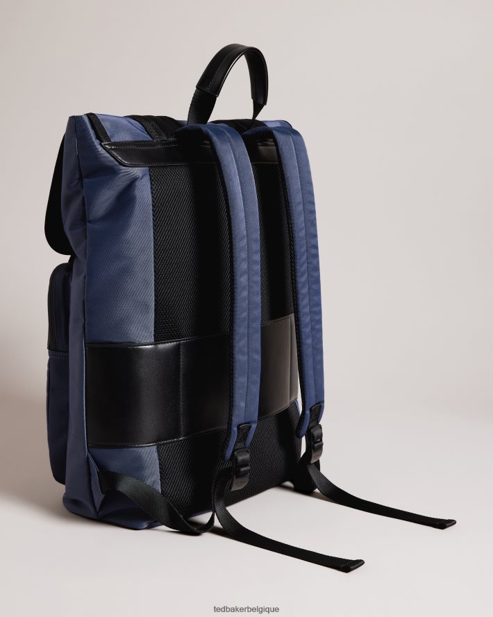 être Ted Baker Hommes sac à dos en nylon Komute marine FR8J421763 Sacs