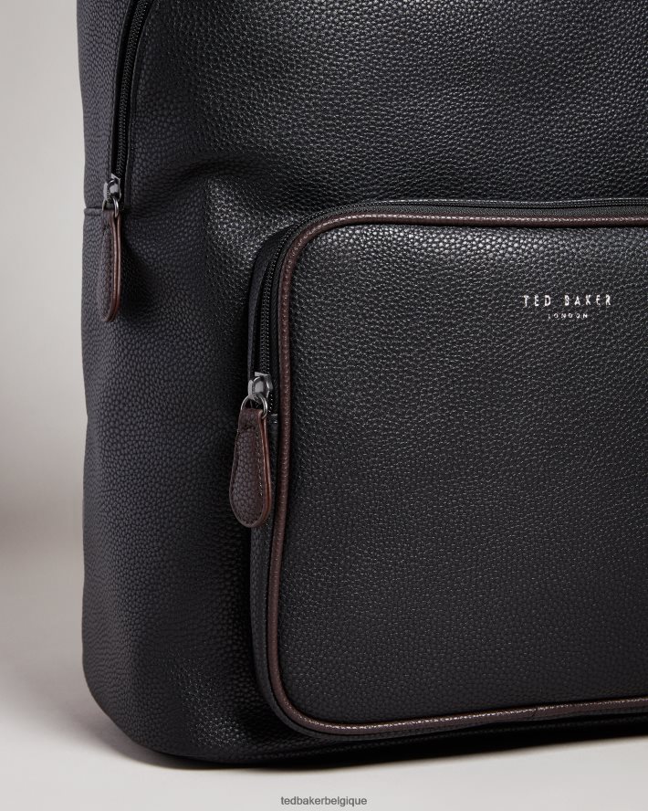 être Ted Baker Hommes sac à dos laniss pu noir FR8J421785 Sacs