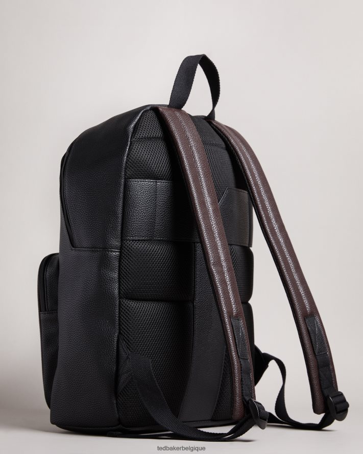 être Ted Baker Hommes sac à dos laniss pu noir FR8J421785 Sacs