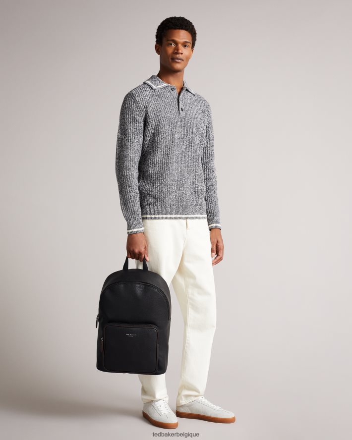 être Ted Baker Hommes sac à dos laniss pu noir FR8J421785 Sacs