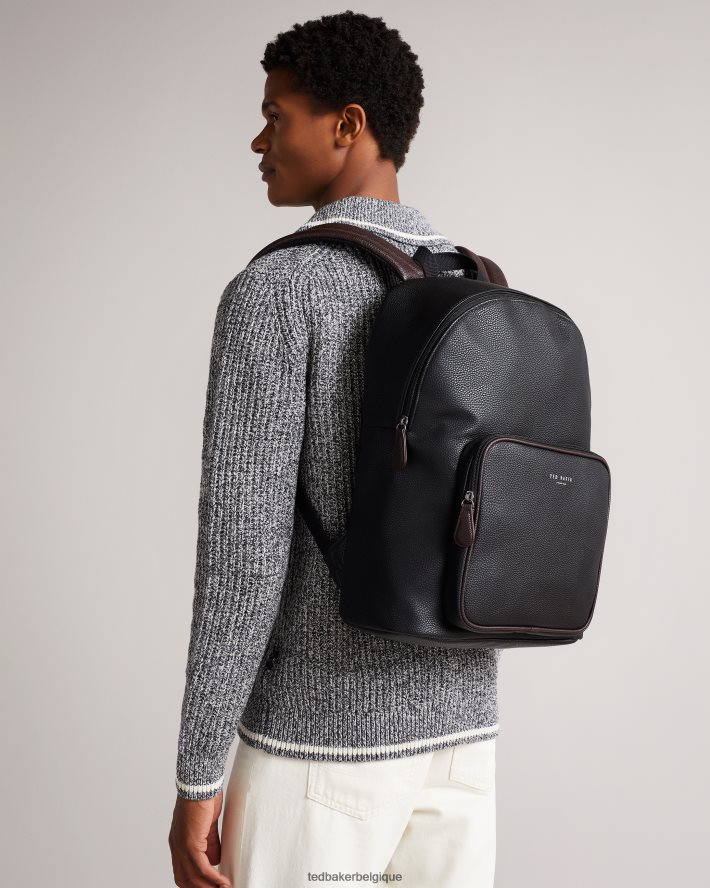 être Ted Baker Hommes sac à dos laniss pu noir FR8J421785 Sacs