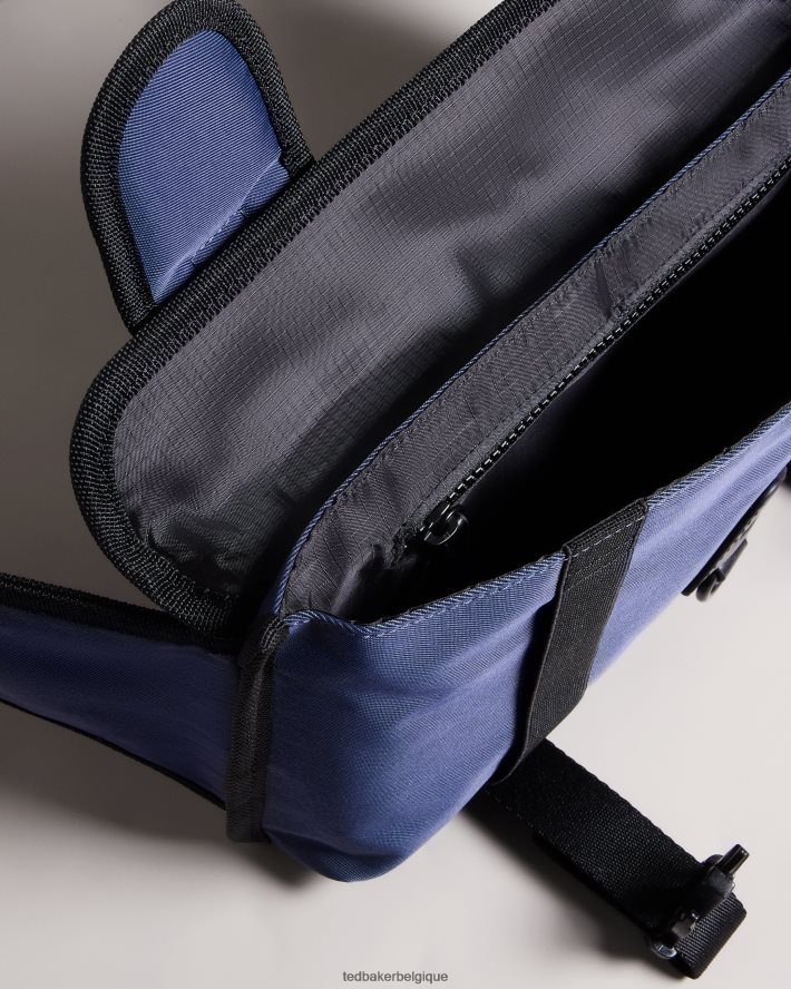 être Ted Baker Hommes sac banane en nylon Shuttle marine FR8J421782 Sacs