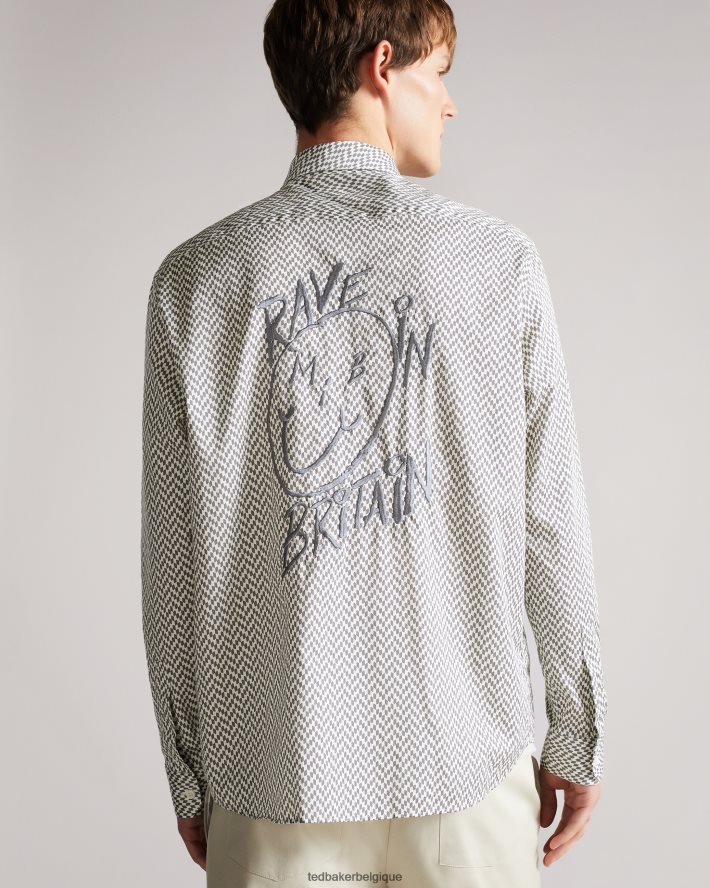 être Ted Baker Hommes chemise homme en cours d'exécution mcbane mib nu FR8J421701 vêtements