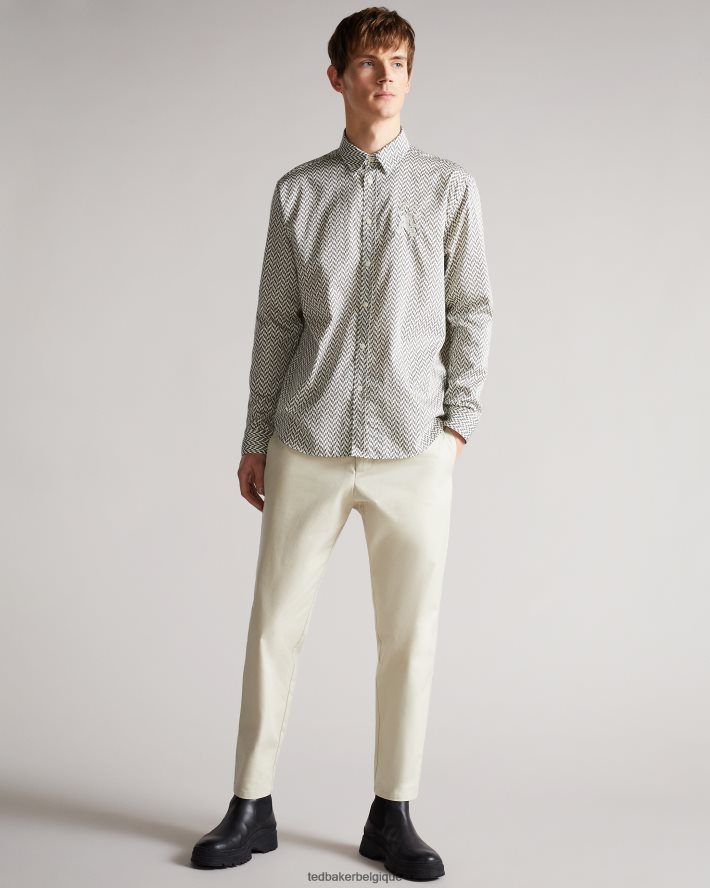 être Ted Baker Hommes chemise homme en cours d'exécution mcbane mib nu FR8J421701 vêtements