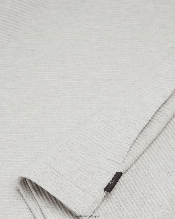 être Ted Baker Hommes plateau texturé gaufré en hêtre marnes grises FR8J421700 vêtements