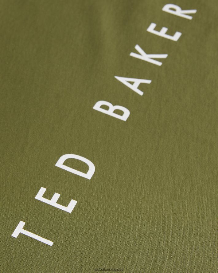 être Ted Baker Hommes t-shirt griffé broni ss kaki FR8J421631 vêtements