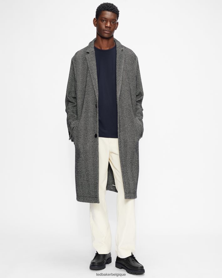 être Ted Baker Hommes t-shirt à manches courtes helpa marine FR8J421637 vêtements