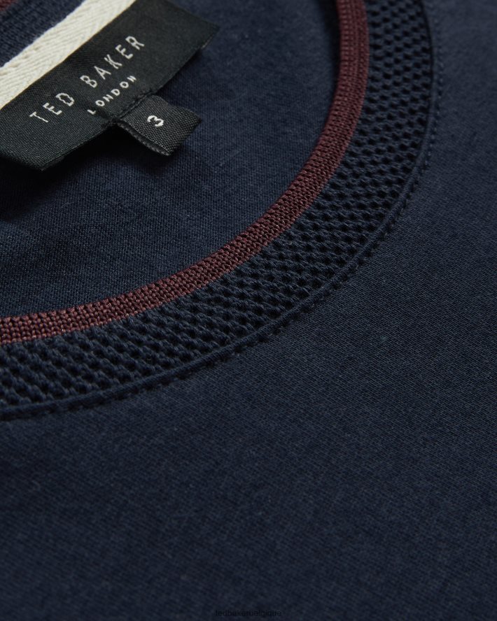 être Ted Baker Hommes t-shirt à manches courtes helpa marine FR8J421637 vêtements