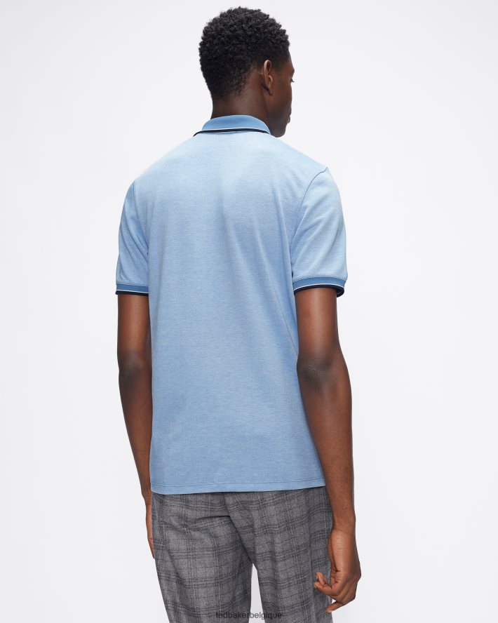 être Ted Baker Hommes polo chipa bleu FR8J421699 vêtements