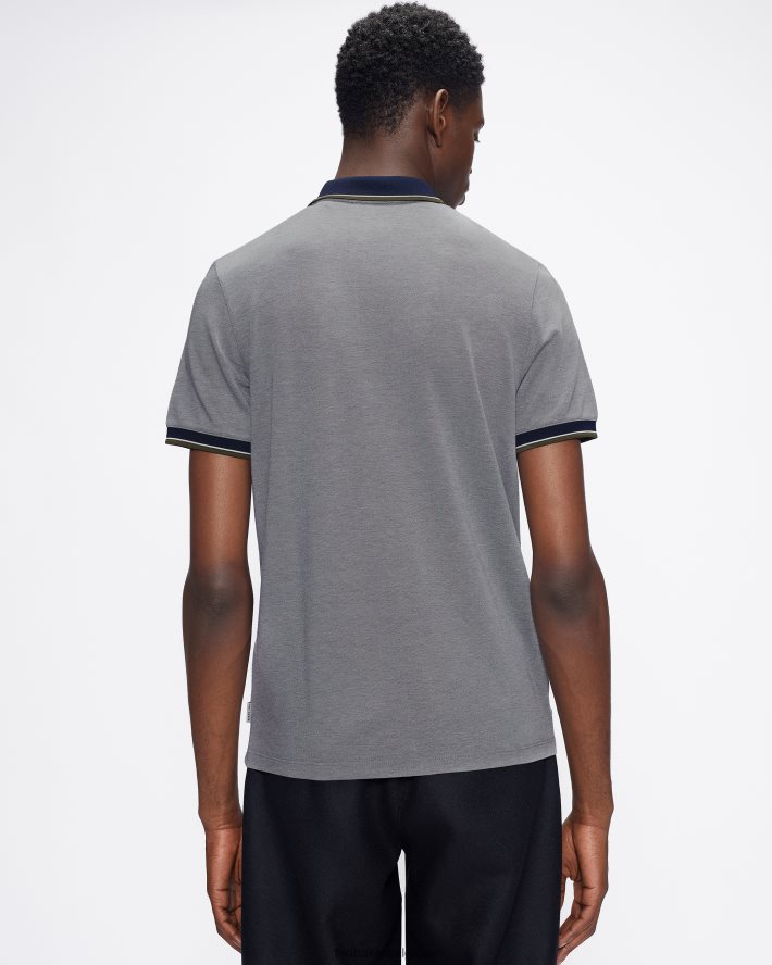 être Ted Baker Hommes polo chipa bleu marine foncé FR8J421632 vêtements