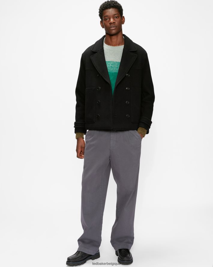 être Ted Baker Hommes caban atllas noir FR8J421686 vêtements