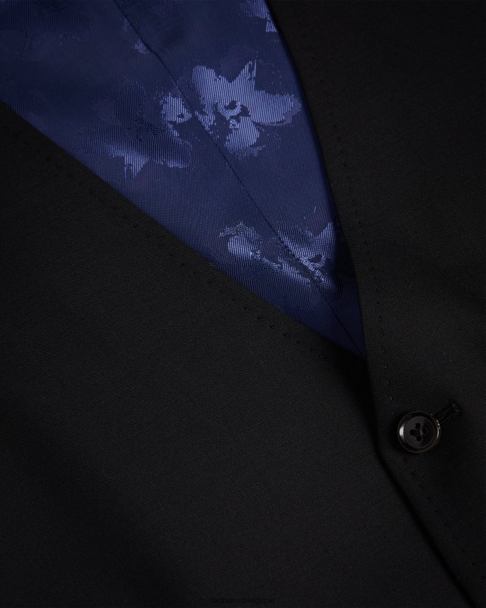 être Ted Baker Hommes gilet jvwscbl core noir FR8J421512 vêtements