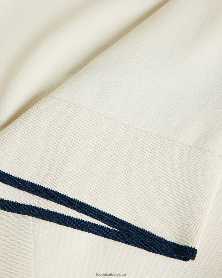 être Ted Baker Hommes polo en rayonne à manches courtes Stortfo pierre FR8J421502 vêtements