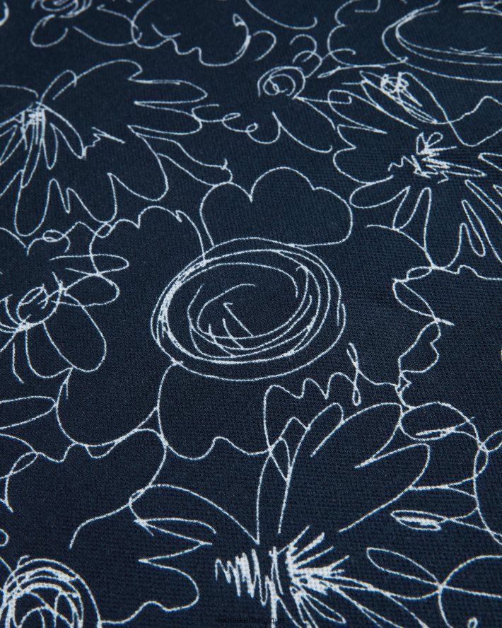 être Ted Baker Hommes polo imprimé coupe classique à manches courtes holler bleu marine FR8J421217 vêtements