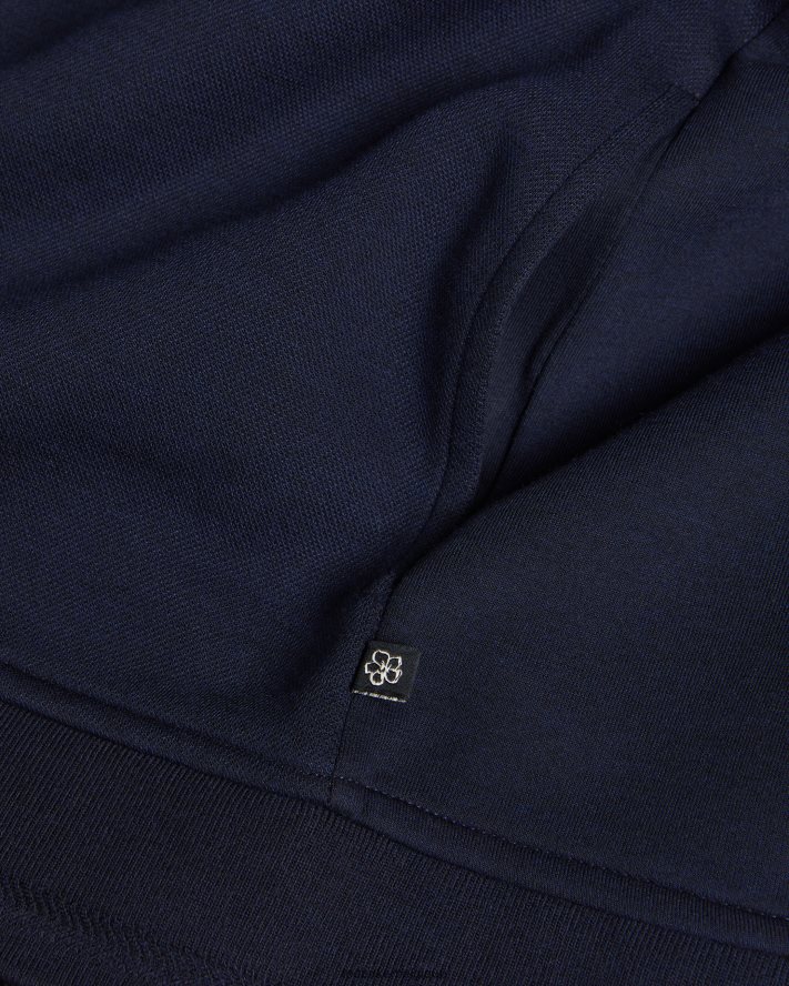 être Ted Baker Hommes Tymos - Veste zippée à manches longues marine FR8J421380 vêtements