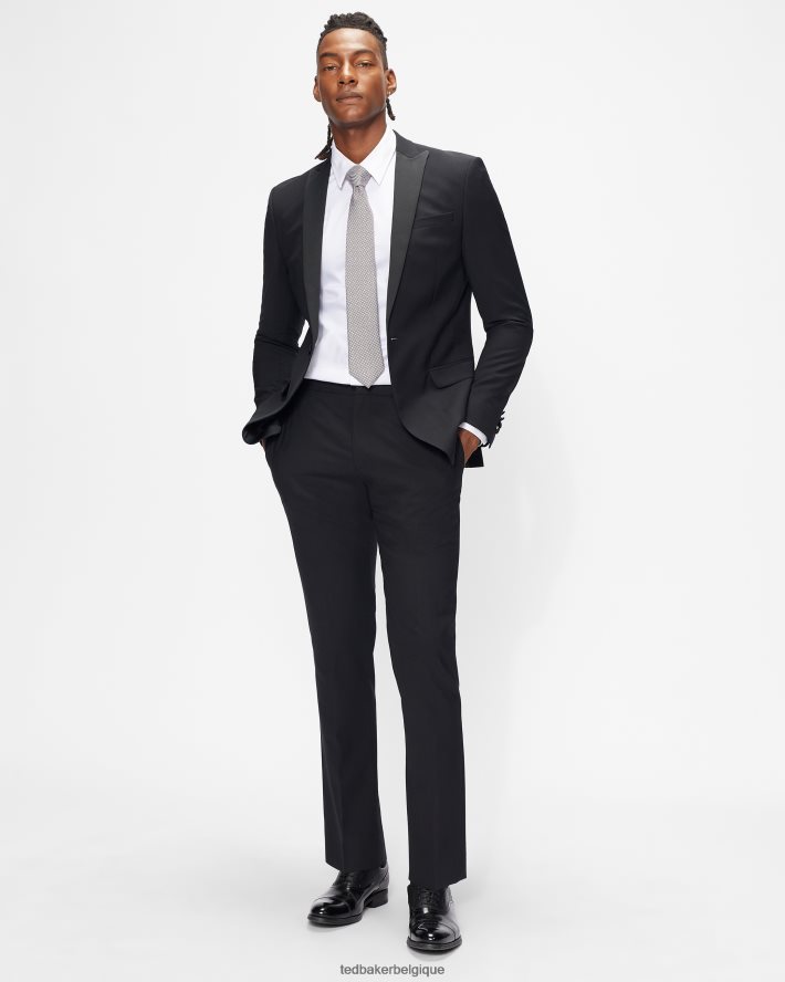 être Ted Baker Hommes ambts - pantalon de smoking coupe slim noir FR8J421536 vêtements