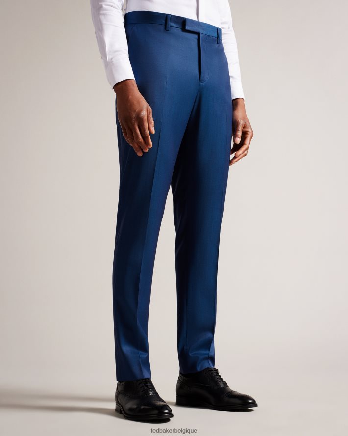 être Ted Baker Hommes pantalon atlowt camburn bleu brillant FR8J421225 vêtements