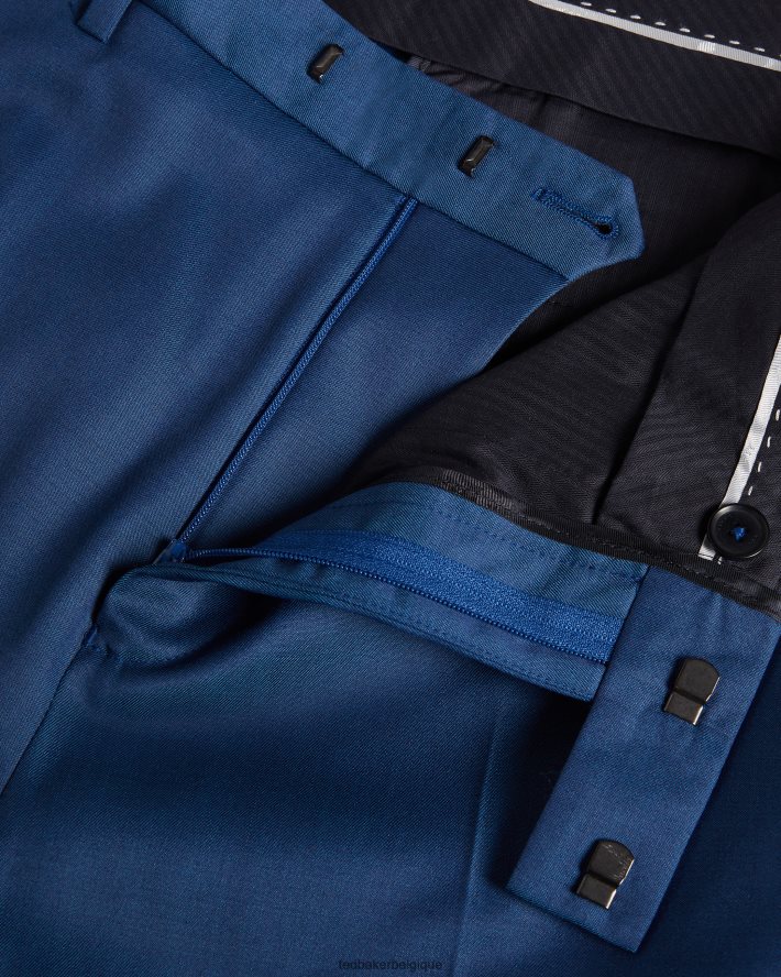 être Ted Baker Hommes pantalon atlowt camburn bleu brillant FR8J421225 vêtements