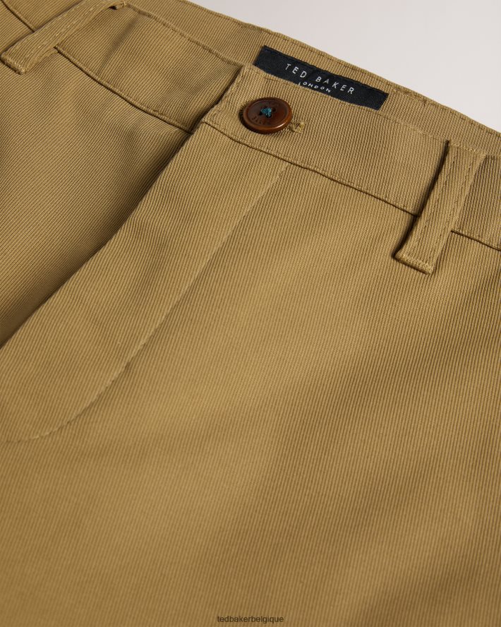 être Ted Baker Hommes pantalon cargo coupe leef camburn brun-bronzage FR8J421279 vêtements
