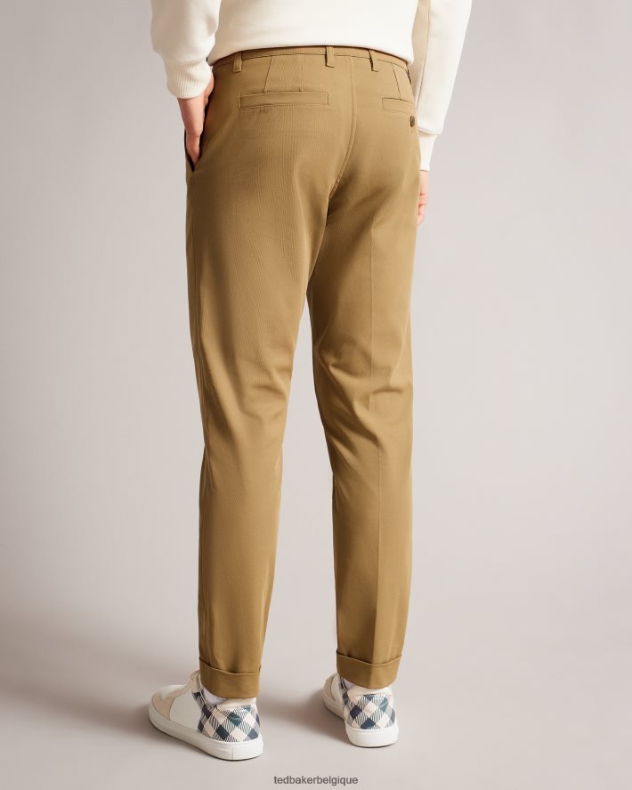être Ted Baker Hommes pantalon cargo coupe leef camburn brun-bronzage FR8J421279 vêtements