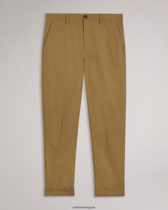 être Ted Baker Hommes pantalon cargo coupe leef camburn brun-bronzage FR8J421279 vêtements