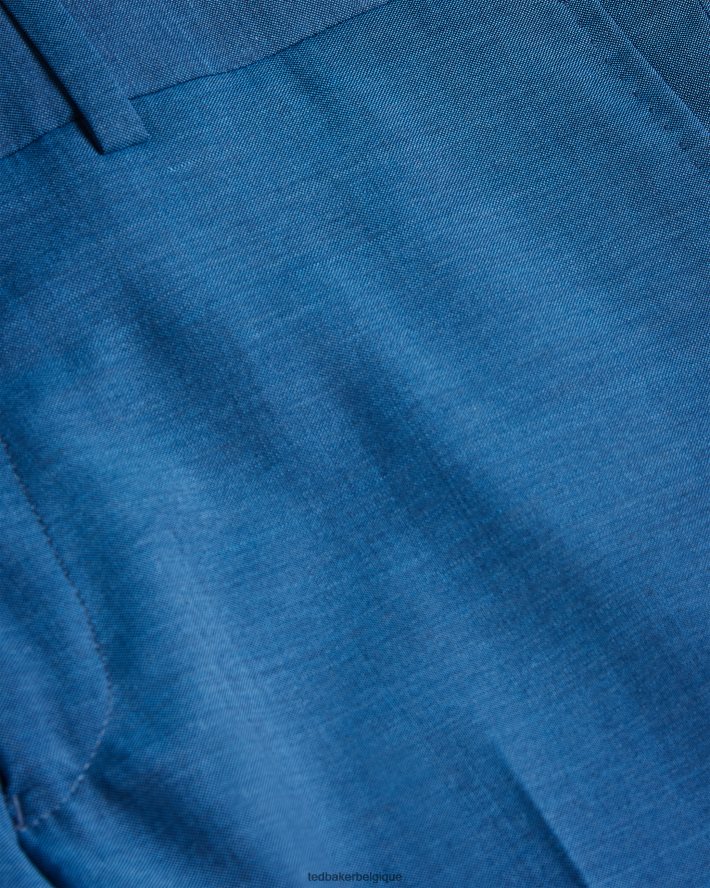 être Ted Baker Hommes pantalon de costume en peau de requin bleu marine siouxt marine FR8J421475 vêtements