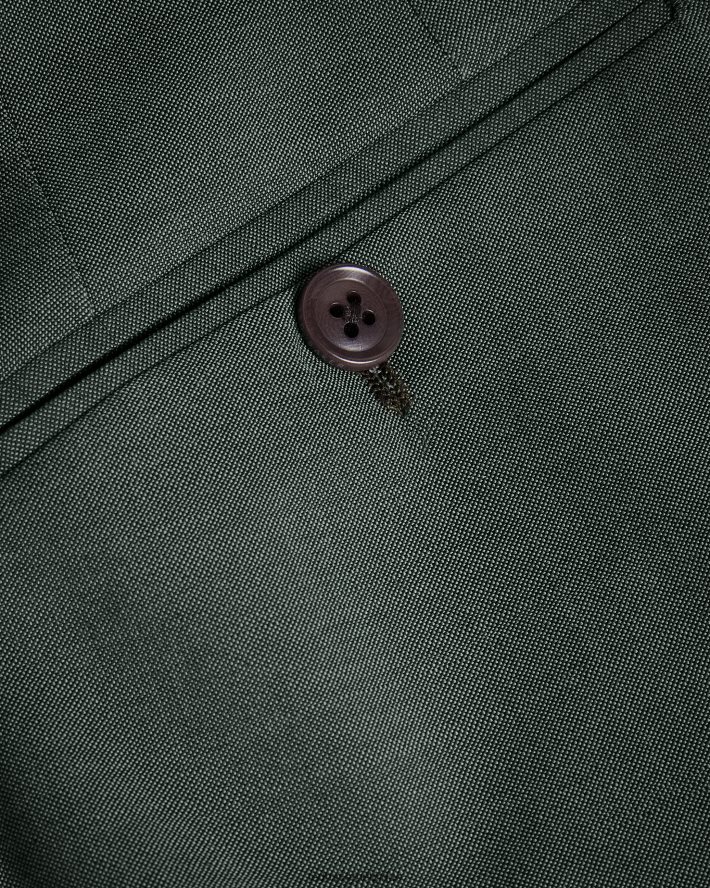 être Ted Baker Hommes pantalon de costume en peau de requin en pure laine riche kaki FR8J421388 vêtements