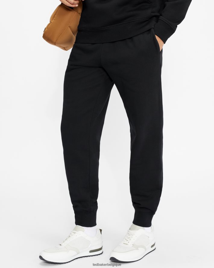 être Ted Baker Hommes pantalon de jogging en jersey latima noir FR8J421707 vêtements