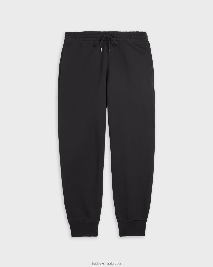 être Ted Baker Hommes pantalon de jogging en jersey latima noir FR8J421707 vêtements