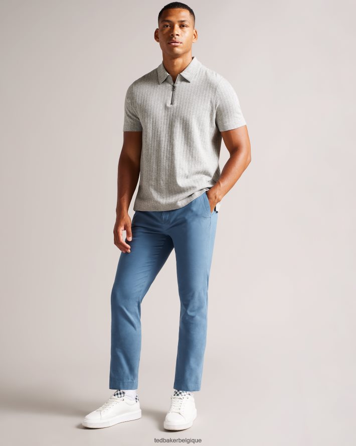 être Ted Baker Hommes chino slim genay bleu ciel FR8J421222 vêtements