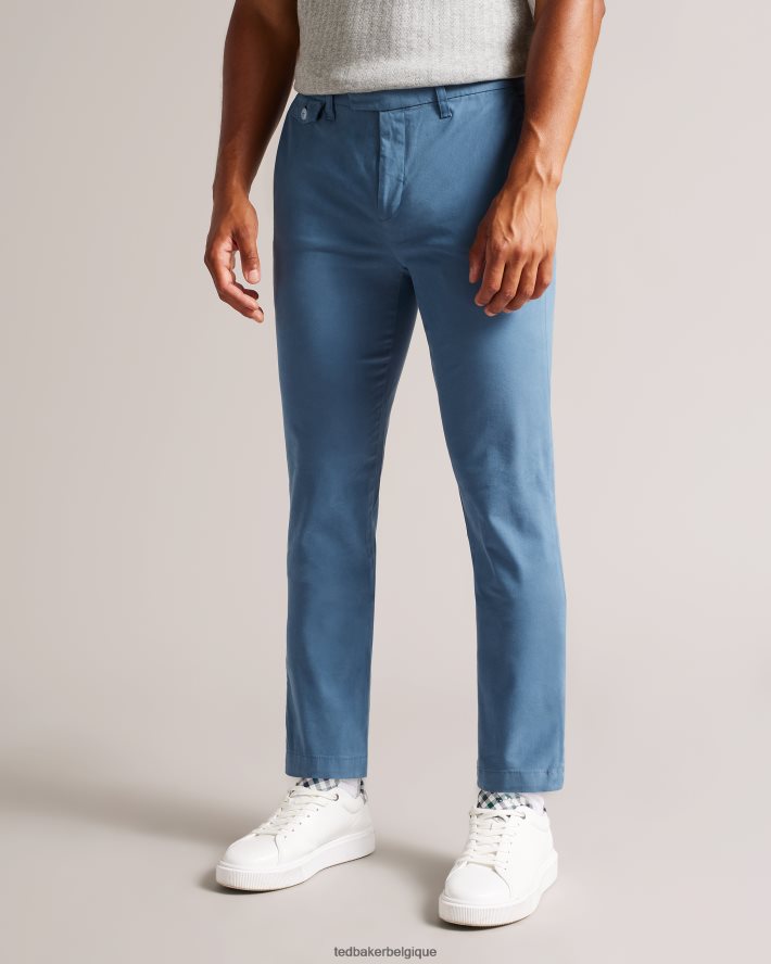 être Ted Baker Hommes chino slim genay bleu ciel FR8J421222 vêtements