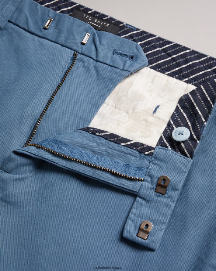 être Ted Baker Hommes chino slim genay bleu ciel FR8J421222 vêtements