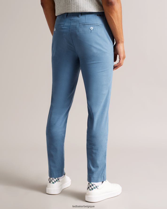 être Ted Baker Hommes chino slim genay bleu ciel FR8J421222 vêtements