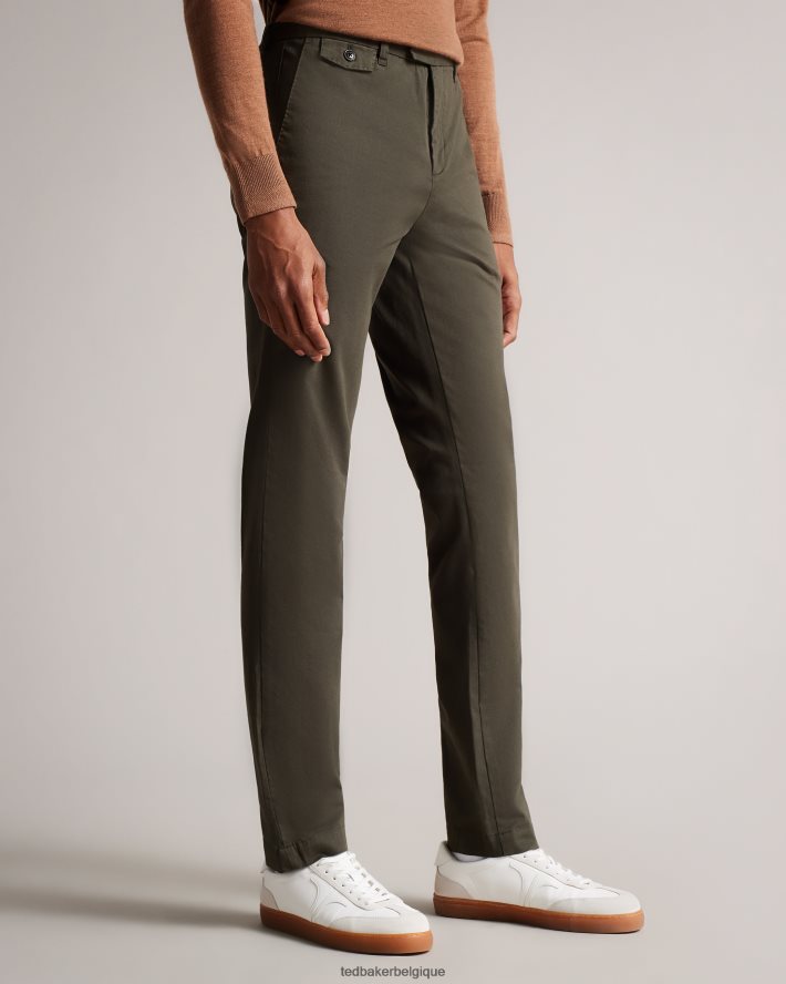être Ted Baker Hommes chino slim genay kaki FR8J421401 vêtements