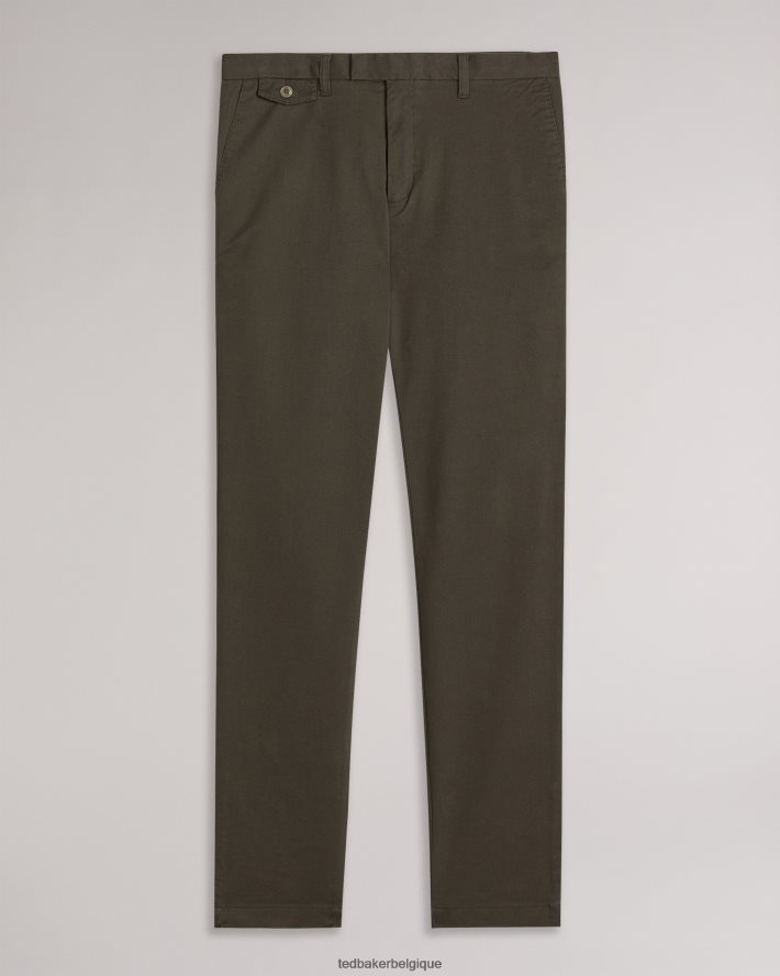 être Ted Baker Hommes chino slim genay kaki FR8J421401 vêtements