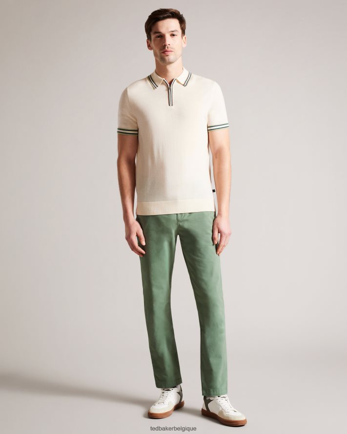 être Ted Baker Hommes chino slim genay olive FR8J421575 vêtements