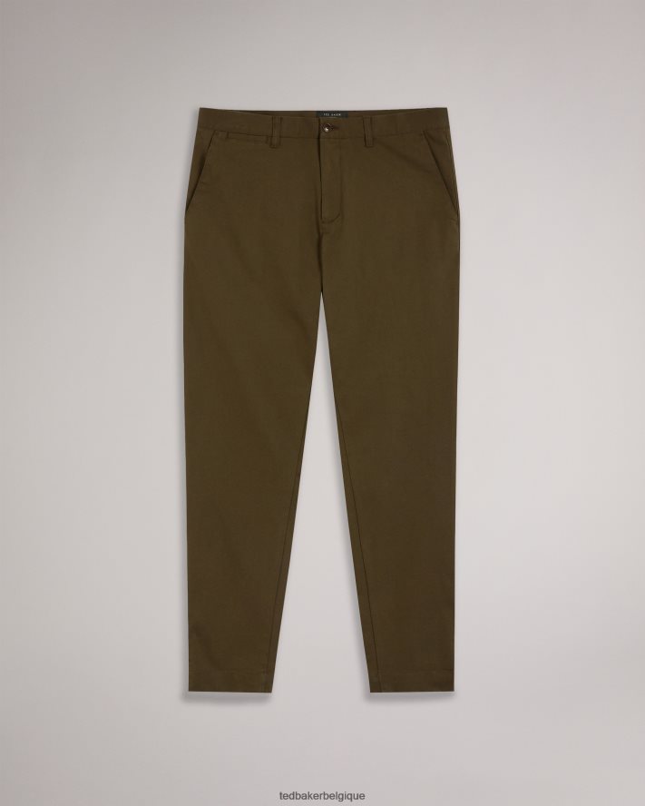 être Ted Baker Hommes genbee - chino décontracté et décontracté kaki FR8J421556 vêtements