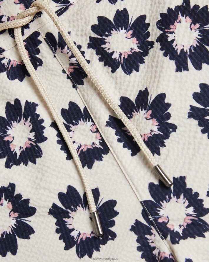 être Ted Baker Hommes Wiklie - short de bain à imprimé floral pierre FR8J421553 vêtements