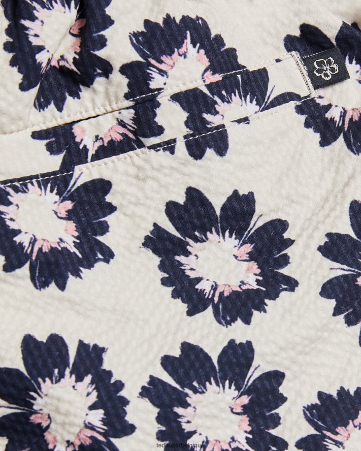 être Ted Baker Hommes Wiklie - short de bain à imprimé floral pierre FR8J421553 vêtements